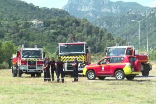Dans les Alpes-Maritimes, les pompiers sont en alerte, la sécheresse accentue les risques de feux de forêt