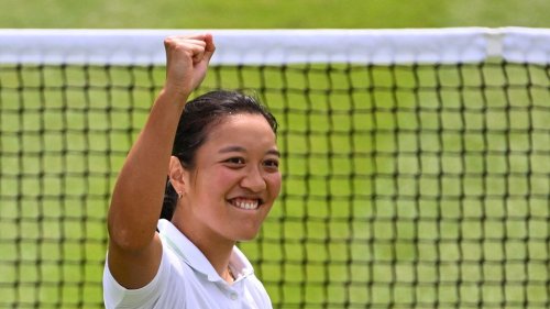 Wimbledon 2022 : "Je ne savais pas que je pouvais bien jouer sur gazon", sourit Harmony Tan, la révélation française du tournoi