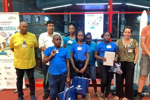 Des collégiens de Matoury remportent la finale académique du concours CGénial en Guyane