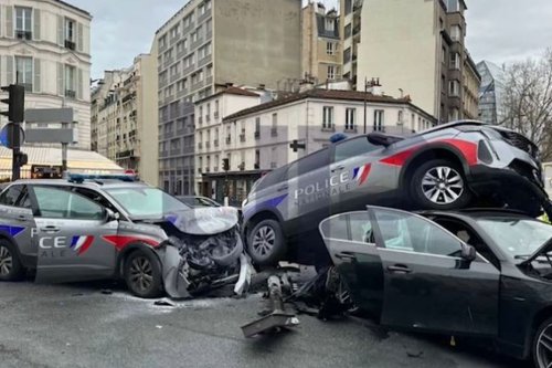 13 personnes blessées dont dix policiers après un refus d'obtempérer à Paris