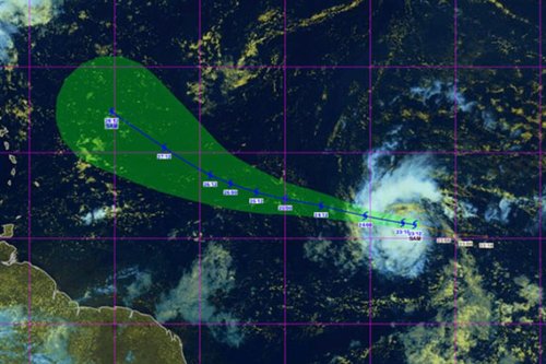 La tempête tropicale Sam pourrait devenir un ouragan majeur et se rapprocher des Antilles la semaine prochaine - Martinique la 1ère