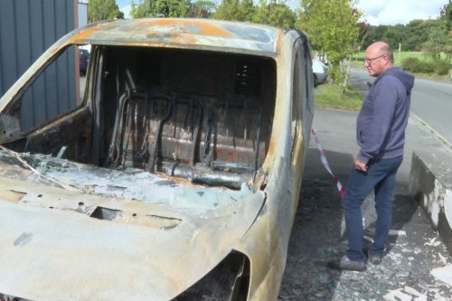 Un fourgon du secours populaire incendié à Fougères provoque l'indignation