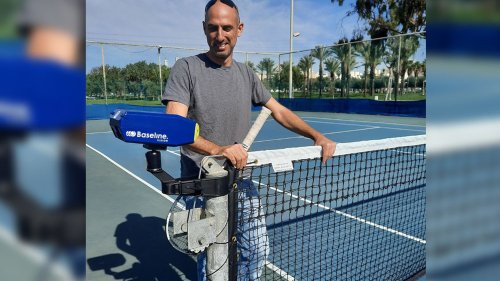 En Israël, cet entrepreneur a développé un système d'aide et de conseils aux joueurs de tennis amateurs