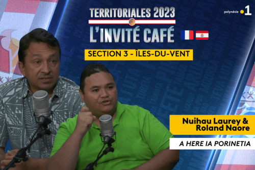 Territoriales 2023 : Nuihau Laurey (FR) et Roland Naore (TH) - 31/03/2023