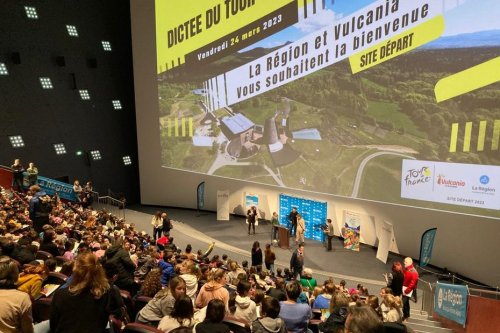 Dictée du Tour de France : une épreuve aussi pour les élèves du Puy-de-Dôme