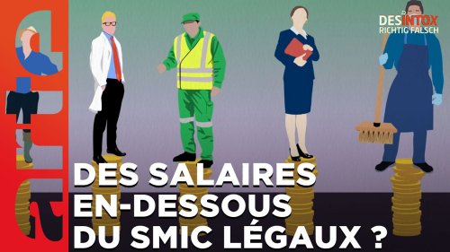 Désintox. Non, il n'y a pas de salaires en dessous du SMIC comme a annoncé Emmanuel Macron.