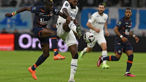 Ligue 1 : mauvaise opération pour l'Olympique de Marseille, tenu en échec à domicile par Montpellier