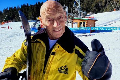 VIDÉO. A 88 ans, il dévale les pistes des Pyrénées parce que "le snowboard, c'est (aussi) pour les vieux"
