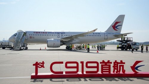 Aviation : le premier avion de ligne de conception chinoise a réalisé son vol commercial inaugural