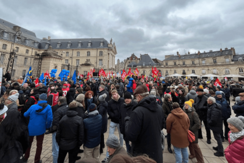 DIRECT. Grève du 31 janvier : suivez la manifestation contre la réforme des retraites à Dijon