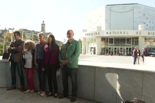 Les écologistes toujours mobilisés contre la destruction du Théâtre National de Nice