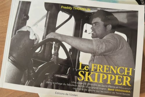 Le journaliste Freddy Thomelin rend hommage à René Urdanabia dans son livre consacré aux marins de Saint-Pierre et de Miquelon