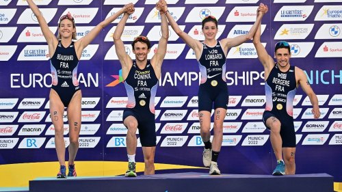 Championnats européens 2022 : les triathlètes français imbattables, Vigier en or et trois gymnastes bronzées... Ce qu'il faut retenir de la 4e journée