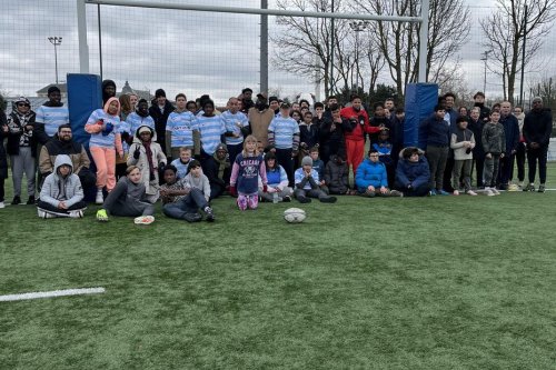 "On s'entraîne comme les pros" : Au Racing 92, les bienfaits du rugby adapté pour les handicaps mentaux