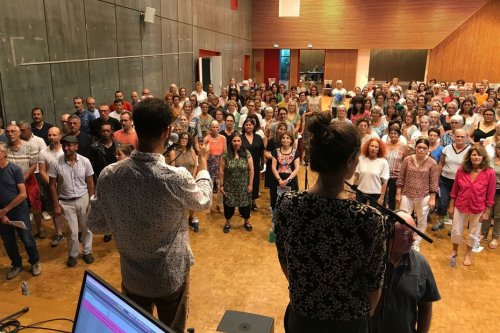 Nantes : 1200 choristes d'Urban Voices sur scène