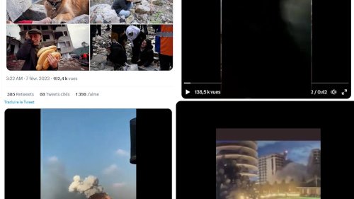 Séisme en Turquie et en Syrie : attention aux fausses images qui circulent sur les réseaux sociaux
