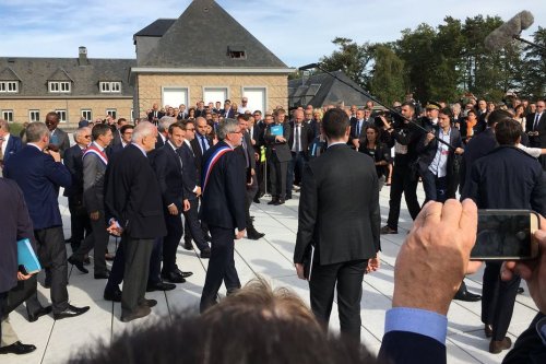 Visite d'Emmanuel Macron en Creuse et en Haute-Vienne : un air de campagne à la campagne