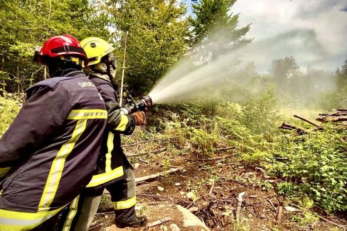 Haute-Vienne : incendie sur la commune d'Azat-le-Ris