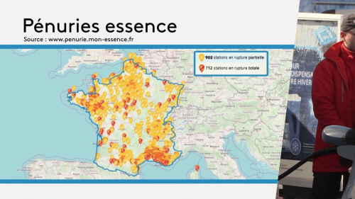Pénurie d'essence : plusieurs stations en rupture