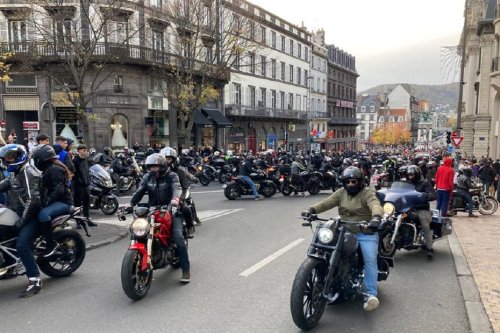 Pourquoi des motards ont défilé à Clermont-Ferrand