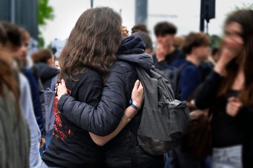 Attaque au couteau dans un lycée de Nantes. Placé en garde à vue, l'agresseur a finalement été hospitalisé