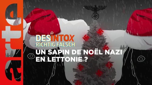 Désintox. Non, il n'y a pas de sapin de Noël nazi en Lettonie