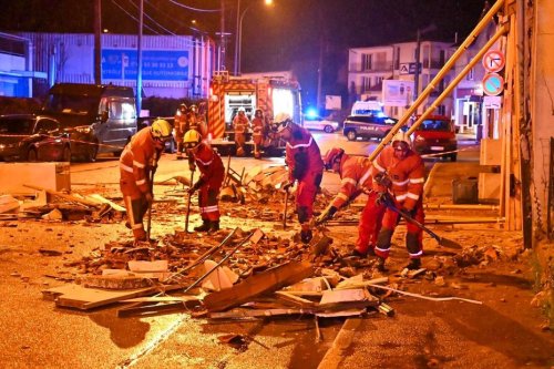 Une maison de Limoges détruite par une explosion