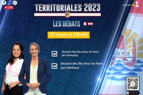 Territoriales 2023 : les débats avec la section des îles Sous-le-Vent - 27/03/2023