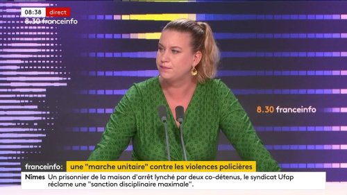 Manifestations contre les violences policières : "Nous ne sommes pas des anti-police", assure Mathilde Panot, cheffe de file des députés LFI