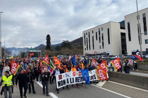 Grève du 23 mars contre la réforme des retraites : le point sur les blocages en Isère et en Savoie