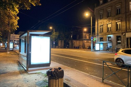 Limoges : des panneaux publicitaires ciblés par Exctinction Rebellion