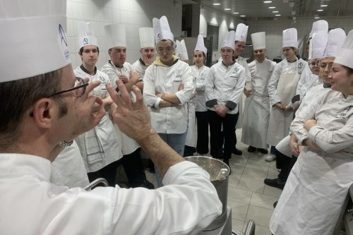 REPORTAGE. Cuisine et éloquence : quand Sciences Po Strasbourg et le lycée hôtelier d'Illkirch partagent leur compétences