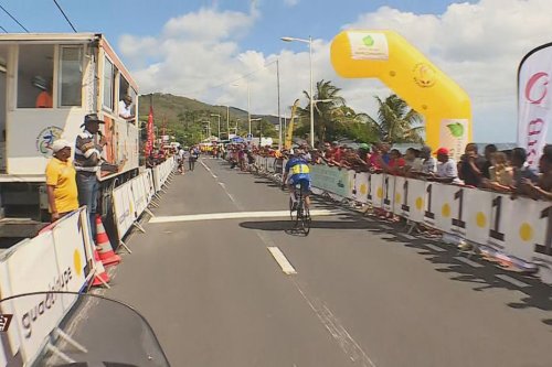 Bastien Duculty du Team Madras vainqueur de la 1ère étape du Grand Prix Boris Carène