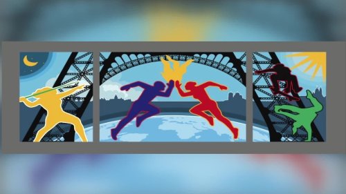 Paris 2024 : le Mobilier national de Beauvais dévoile la première partie de la tapisserie olympique, dessinée par Marjane Satrapi