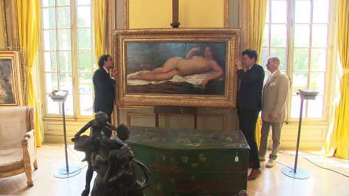 Achetée 650 euros, la dernière Baigneuse de Gustave Courbet présentée aux enchères près de Tours entre 300 000 et 500 000 euros trouvera-t-elle acheteur ?
