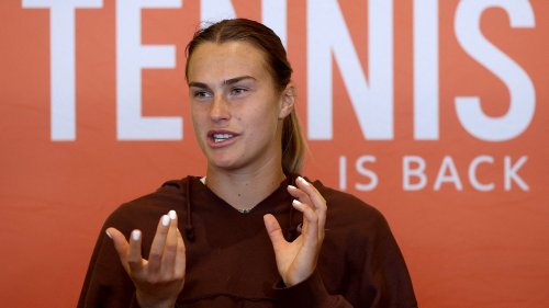 Guerre en Ukraine : "Je n'ai jamais ressenti autant de haine sur le circuit", dénonce la joueuse de tennis biélorusse Aryna Sabalenka