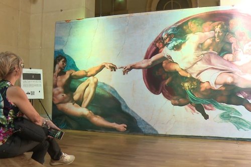 VIDEO. La Chapelle Sixtine de Michel-Ange se dévoile au Palais de la Bourse à Lyon