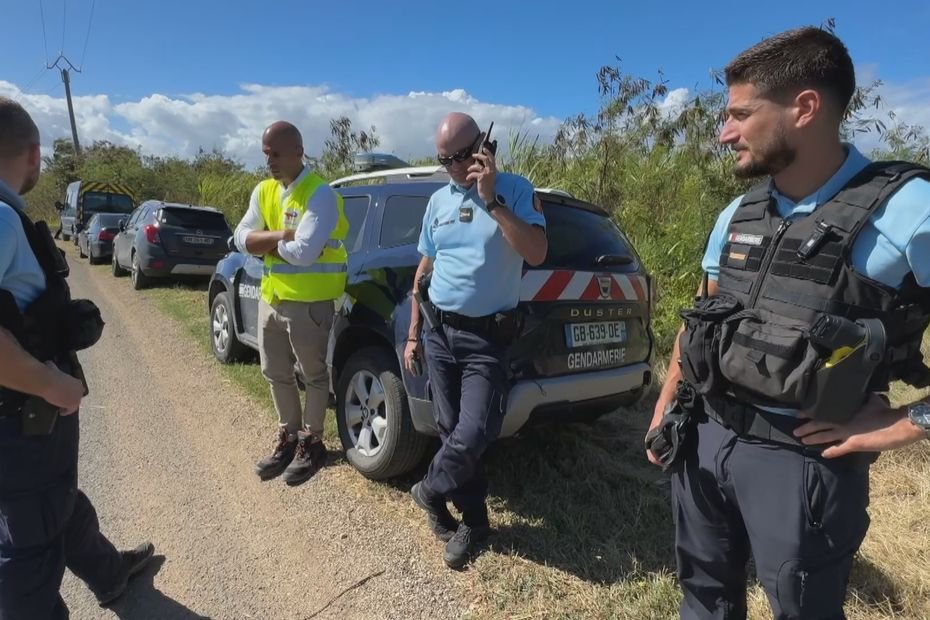 Incendie criminel de champs de canne : une quinzaine d’individus interpellés sur le site du chantier « Eoliennes » à Petit-Canal