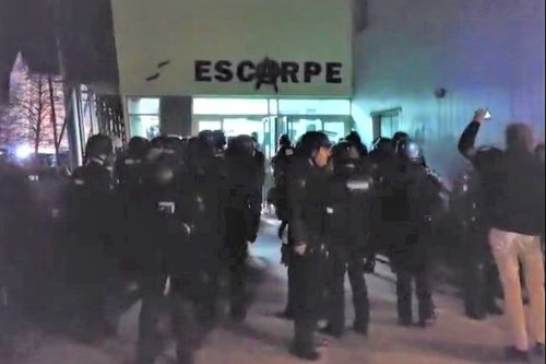 Réforme des retraites : l'université de Strasbourg évacuée après des blocages, la CGT dénonce "une inadmissible répression policière"