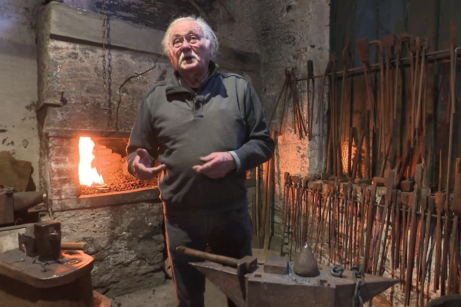 ARTISANAT. "Dans les forges du village, on soudait au feu - fer sur fer - pour faire des chaînes, c'était comme ça !"
