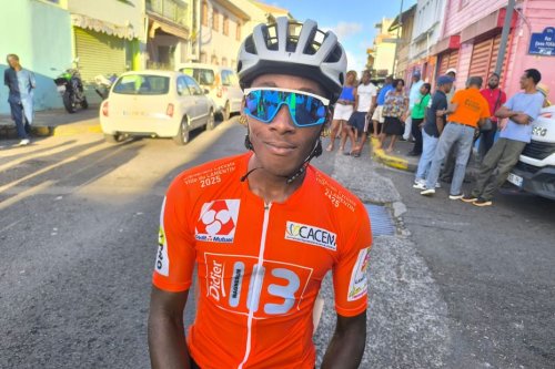 Critérium du Lamentin 2025 : 2e étape et maillot jaune pour le Guadeloupéen Damien Urcel