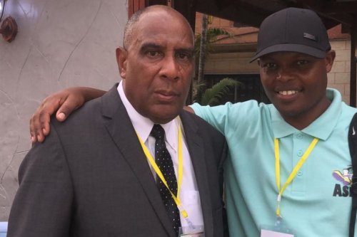Le Martiniquais Victor Baringthon, coordinateur du semi-marathon international de Brazzaville en Afrique