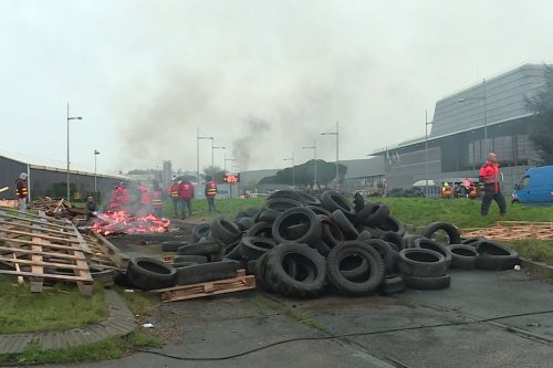 Rouen : un barrage filtrant des personnels portuaires perturbe la collecte des déchets dans la métropole
