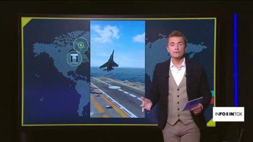 Vidéo "Info ou Intox" : Un avion de combat russe en pleine manœuvre acrobatique ?