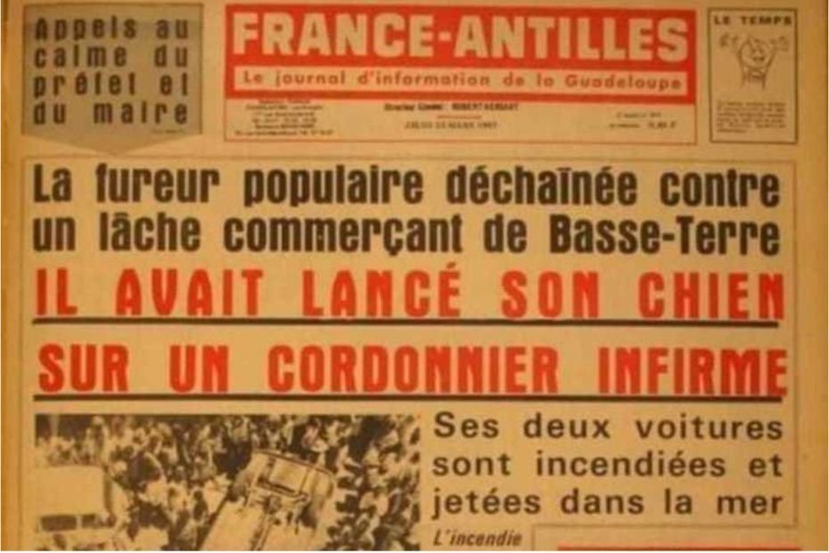 Mars 1967 : Trois jours de révolte durant lesquels les Guadeloupéens ont dit "Non" au racisme et à l'injustice