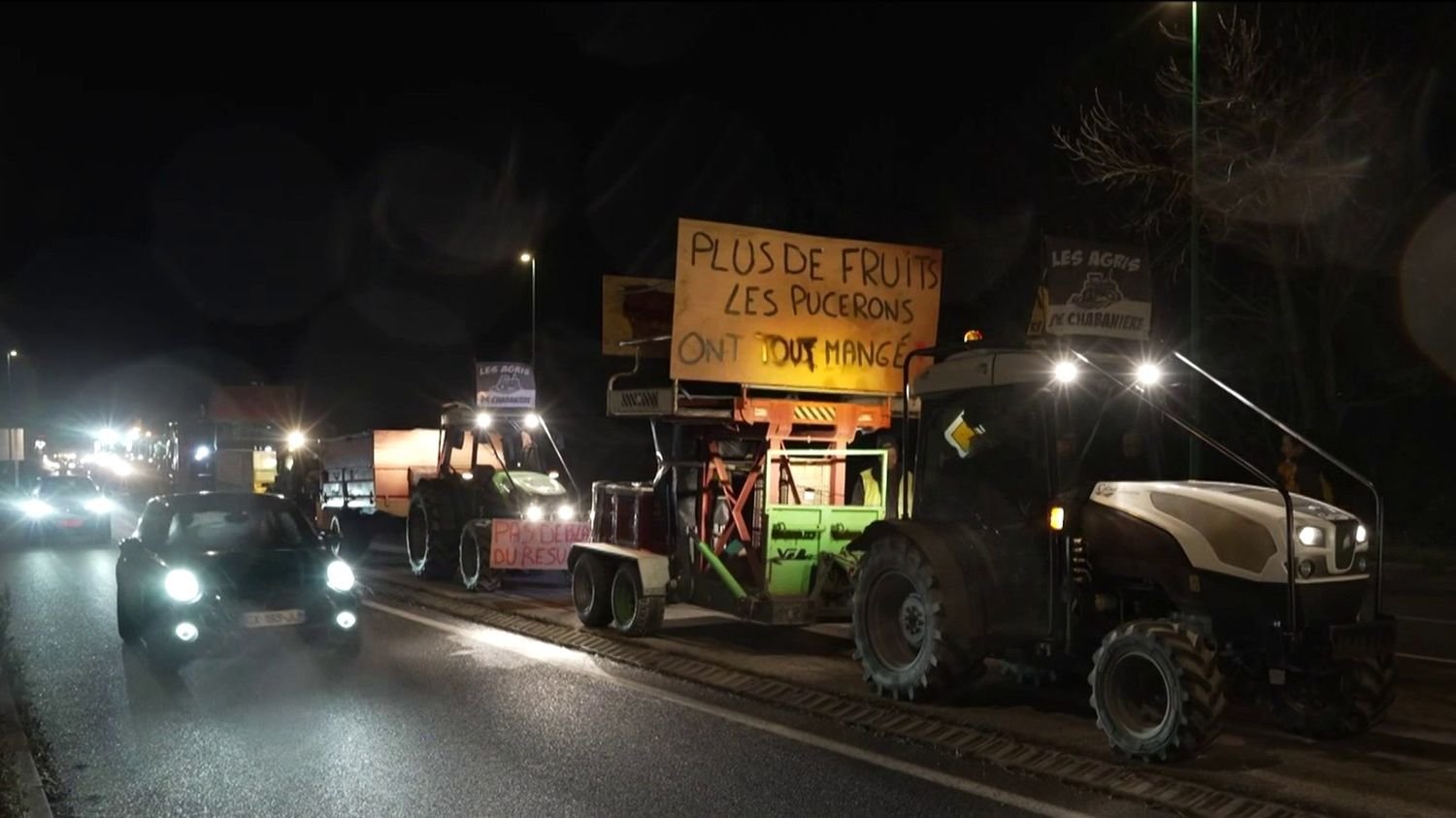 • Direct Colère des agriculteurs : des convois de tracteurs signalés dans l’est de la région parisienne et près de Lyon