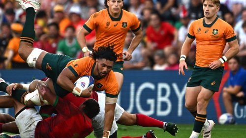 Vidéo Coupe du monde de rugby : le résumé de la victoire bonifiée de l'Australie contre le Portugal