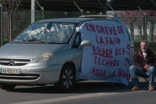 "On fait du social mais pour vous, ça ne marchera pas" : Un salarié de Bosch en grève de la faim pour dénoncer ses conditions de licenciement