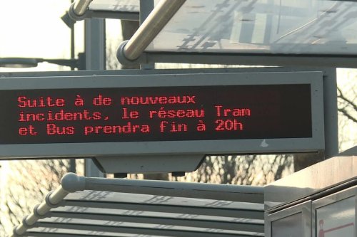 Brest : pas de bus ni de tram après 20h. Suite au violences urbaines, les usagers pénalisés