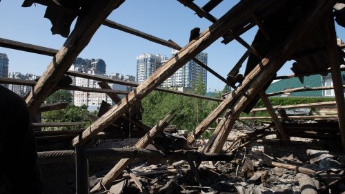 Guerre en Ukraine : Kiev visée par une "attaque massive" de drones pendant la nuit